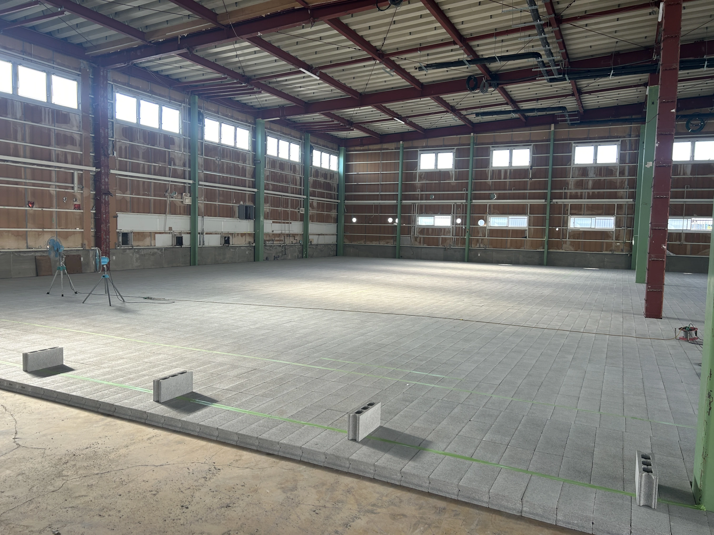 ⑩床通気工事ｰ2