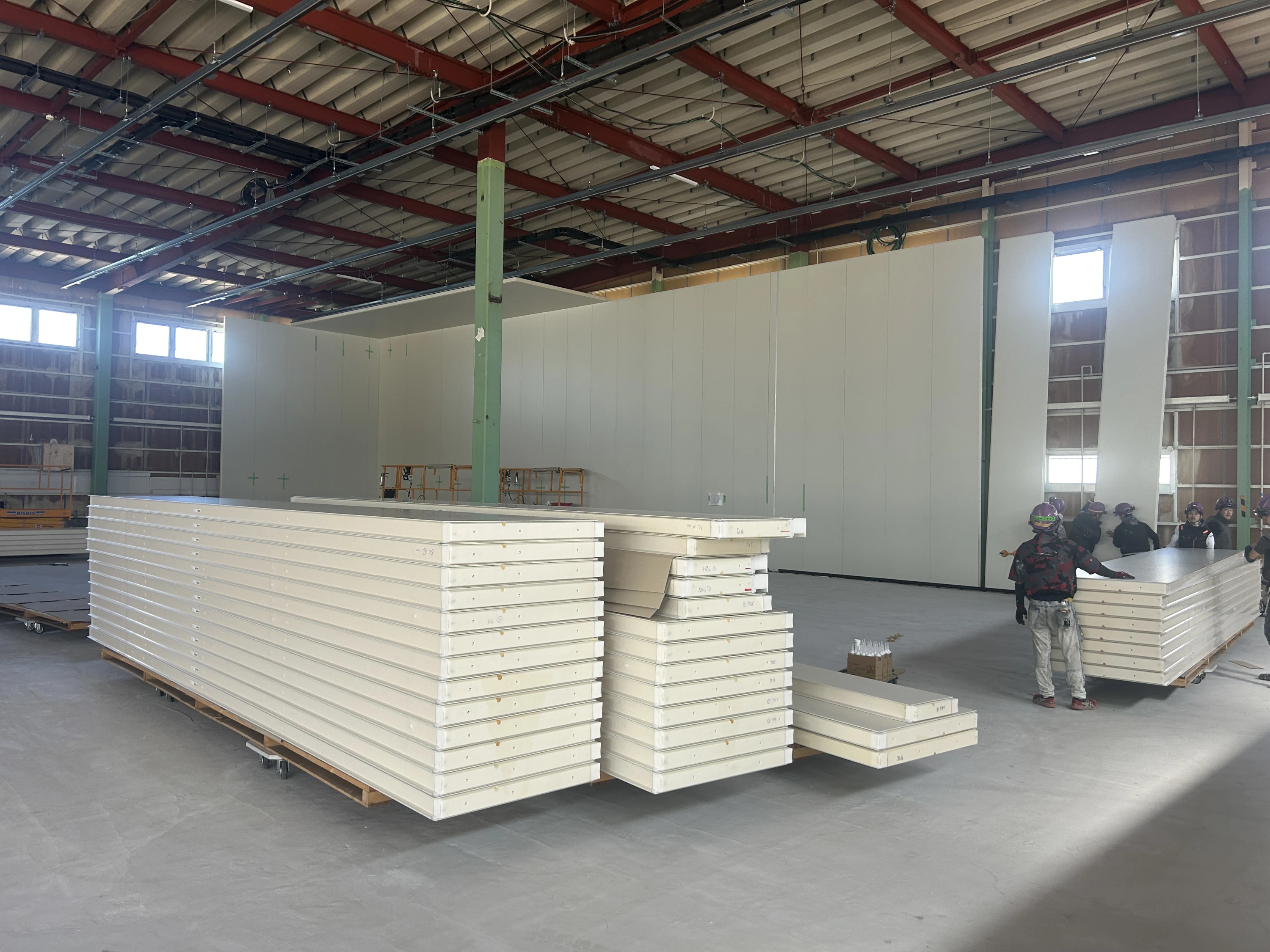 ①断熱ﾊﾟﾈﾙ工事ｰ1